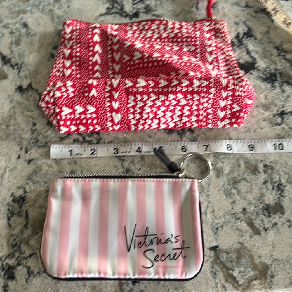 Victoria secrets makeup bag and coin purse